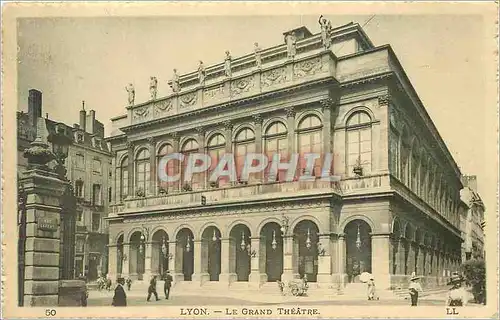 Cartes postales Lyon Le Grand Theatre