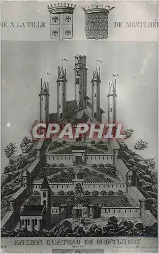 Cartes postales Montlhery SO Reconstitution de l'ancien chateau