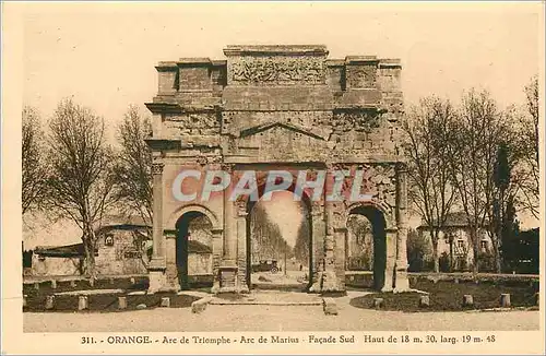 Cartes postales Orange Arc de Triomphe