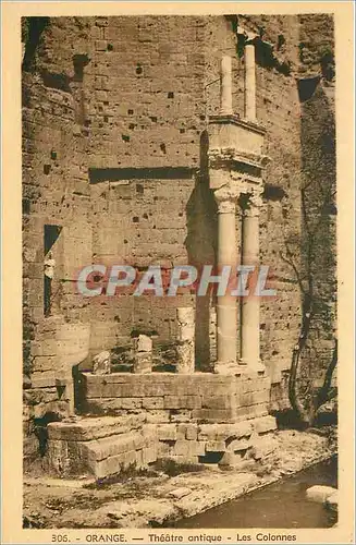 Cartes postales Orange Theatre antique Les Colonnes