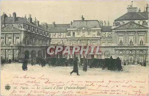 Ansichtskarte AK Paris Le Conseil d'Etat Palais Royal