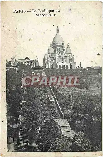 Cartes postales Paris La Basilique du Sacre Coeur