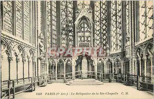 Cartes postales Paris Le Reliquaire de la Ste Chapelle