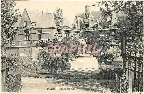 Cartes postales Paris Musee de Cluny