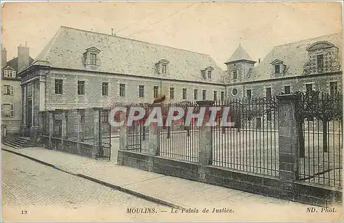 Cartes postales Moulins Le Palais de Justice