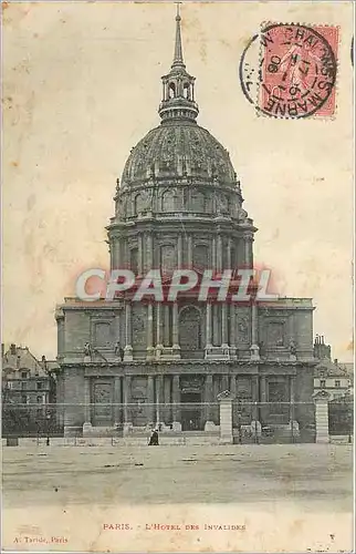 Cartes postales Paris L'Hotel des Invalides