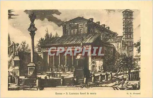 Cartes postales Roma S Lorenzo fuori le mura