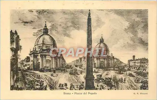 Cartes postales Roma Piazza del Popolo