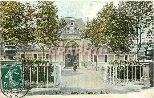 Cartes postales Vichy Entree des Bains