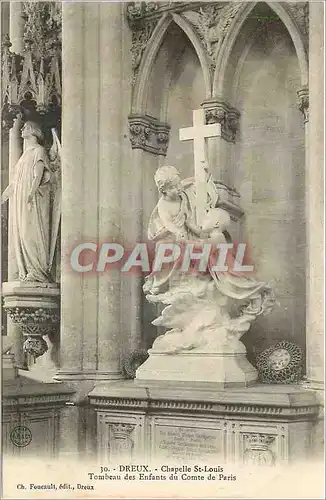 Ansichtskarte AK Dreux Chapelle St Louis Tombeau des Enfants du Comte de Paris