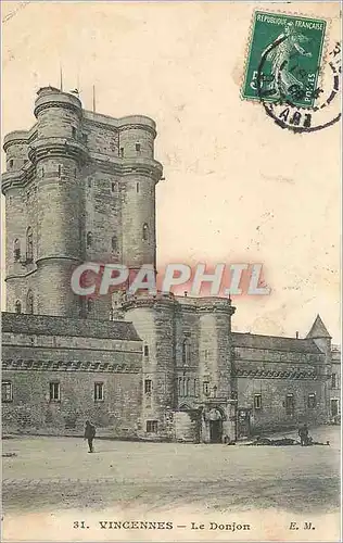 Cartes postales Vincennes Le Donjon