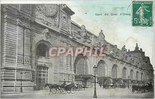 Ansichtskarte AK Gare du Quai d'Orsay Paris