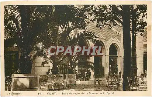 Cartes postales Vichy Salle de Repos de la Source de l'Hopital