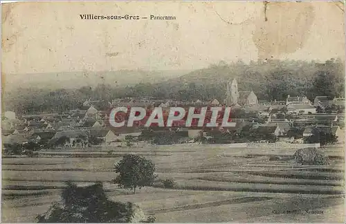 Cartes postales Villiers sous Grez Panorama