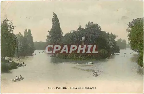 Cartes postales Paris Bois de Boulogne