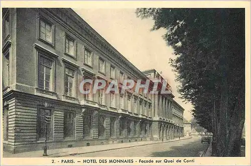 Ansichtskarte AK Paris Hotel des Monnaies Facade sur Quai de Conti