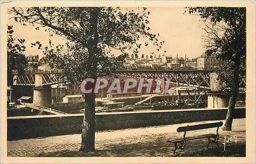 Cartes postales Brest Finistere Le pont tournant vu du boulevard Thiers