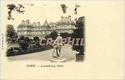 Cartes postales Paris Luxembourg Senat