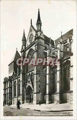 Ansichtskarte AK Meaux La Cathedrale Cote Sud