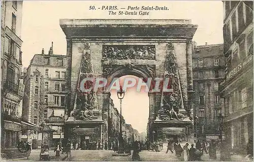 Cartes postales Paris Porte Saint Denis