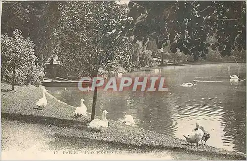 Cartes postales Paris Parc Montsouris