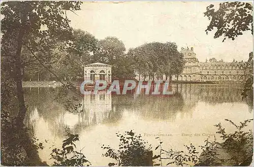 Cartes postales Fontainebleau Etang des Carnes