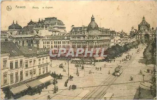 Cartes postales Anvers Avenue de Keyser