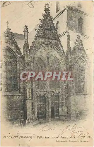 Ansichtskarte AK Ploermel Morbihan Eglise Saint Armel