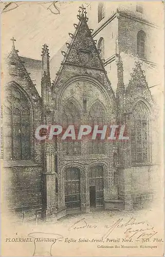 Cartes postales Ploermel Morbihan Eglise Saint Armel