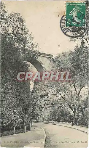 Cartes postales Paris Chaumont Le Pont de Briques