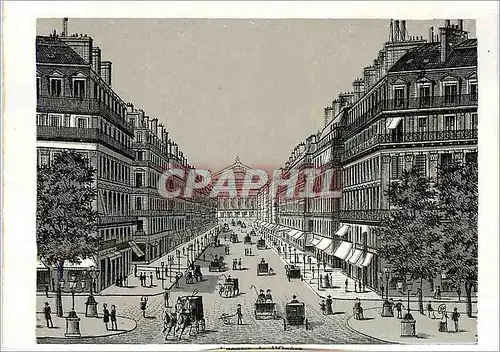 Cartes postales Paris Avenue de l'Opera