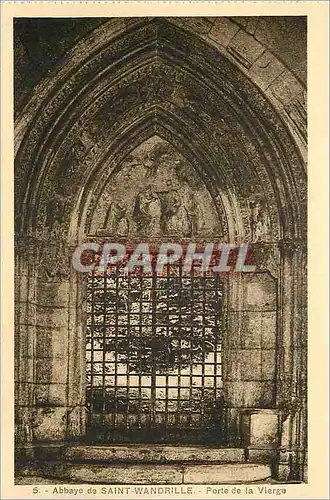 Cartes postales Abbaye de Saint Wandrille Forte de la Vierge