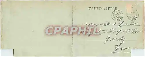 CARTE DOUBLE Panorama de Joigny