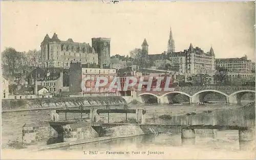 Cartes postales Pau Panorama et Pont de Jurancon