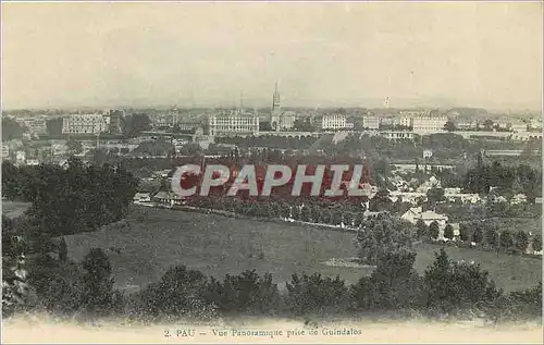 Cartes postales Pau Vue Panoramique prise de la Guindalus