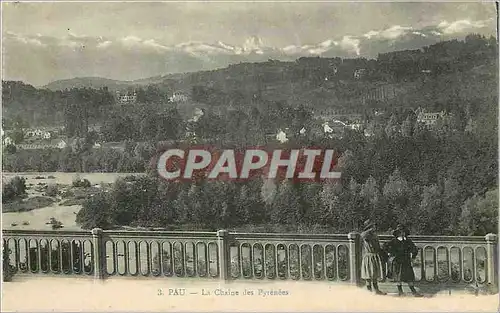 Cartes postales Pau La Chaine des Pyrenees