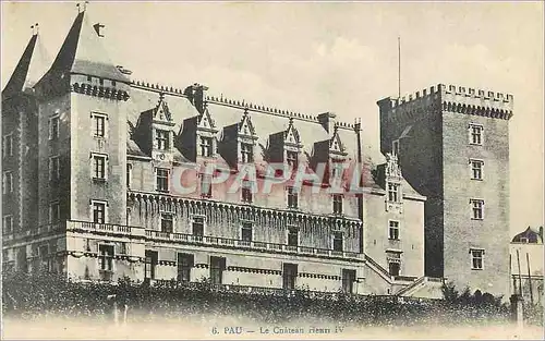 Cartes postales Pau Le Chateau Henri IV