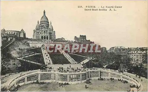 Cartes postales Paris La Sacre Coeur