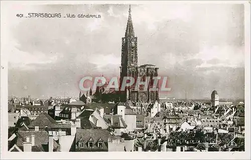 Cartes postales Strasbourg Vue generale