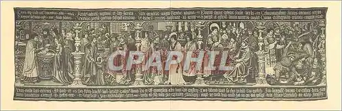 Cartes postales Bern histor Museum in Bern Gewirkter Teppich