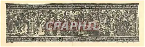 Cartes postales Bern histor Museum in Bern Gewirkter Teppich