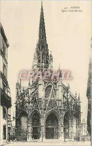 Cartes postales Rouen Eglise Saint Maclou