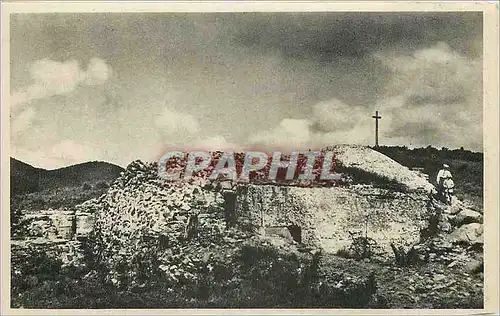 Ansichtskarte AK Abris et Croix lumineuse au Hartmannswillerkopf