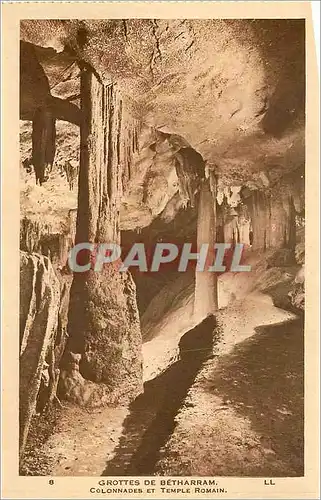 Cartes postales Grottes de Betharram Colonnades et Temple Romain