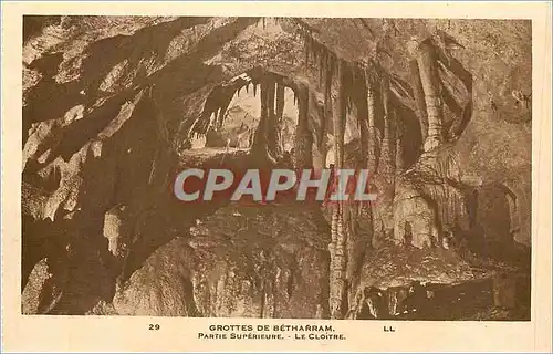 Cartes postales Grottes de Betharram Partie Superiere La Cloitre