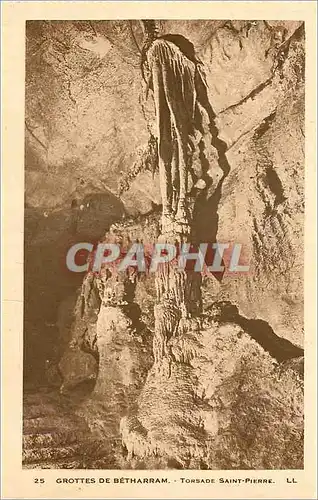 Cartes postales Grottes de Betharram Torsade Saint Pierre