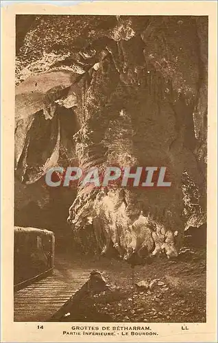 Cartes postales Grottes de Betharram Partie Inferieure Le Bourbon