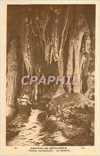 Cartes postales Grottes de Betharram Partie Inferieure Le Miroir