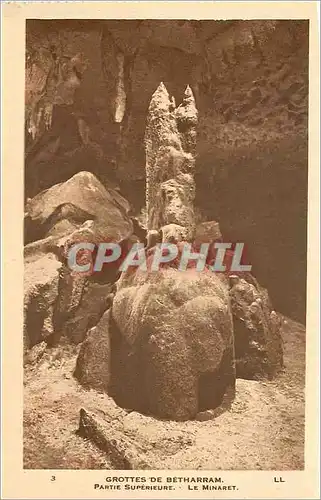 Ansichtskarte AK Grottes de Betharram Partie Superiere Le Minaret