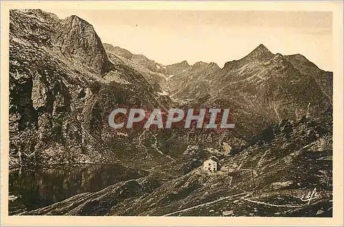 Cartes postales Pyrenees Ocean Luchon Lac d'Espingo